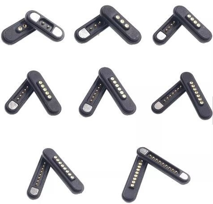12A Conector de alfiler POGO Ángulo derecho
