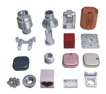 Partes de precisión CNC de aluminio 6061 7075