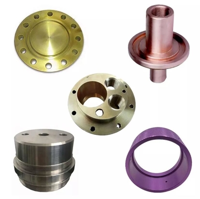 Partes de precisión CNC de latón médico
