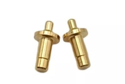 2P 3P 4P SMD Conector magnético impermeable de latón dorado de 6 pines Pogo