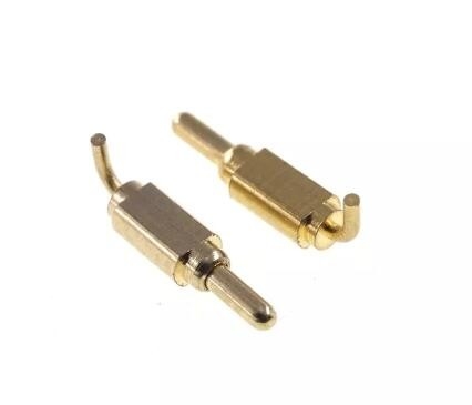 PCB de 10 mm de resorte cargado con ángulo recto POGO Pin magnético 7.0MM 90 grados