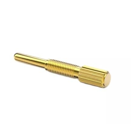 12A Pinos POGO roscados tornillo M4 de latón conectores cargados con resorte Montaje de superficie