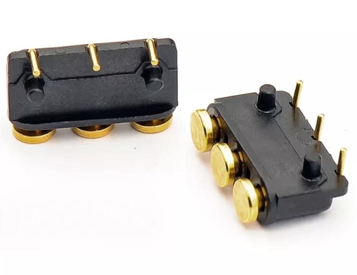 Conector eléctrico de 90 grados de flexión Pogo Pin de 8.5 mm a 15 mm