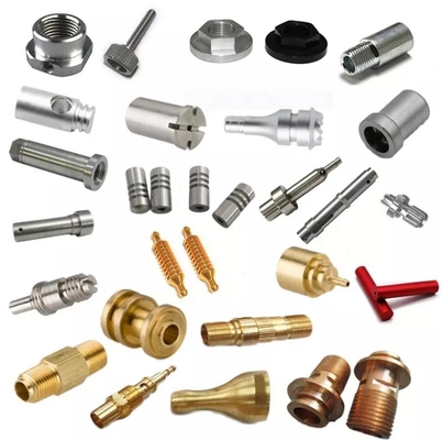Servicio de perforación de piezas de precisión CNC anodizadas de metal
