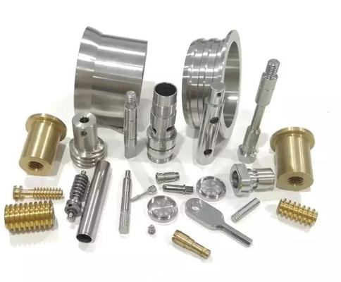 Partes de precisión CNC de aluminio para girar Ra3.2 Partes de mecanizado CNC de latón