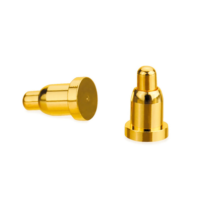 Conector de pin de Pogo de latón C3604 recubierto de resorte cargado con pin de POGO 1P a prueba de agua