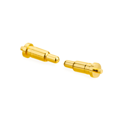 Conector eléctrico de broca de cobre con pin de Pogo con conector eléctrico de resorte masculino