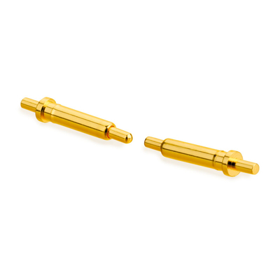 2.54mm Pin POGO cargado con resorte 5V 2A Revestido de oro 4 pines Conector de pin Pogo magnético