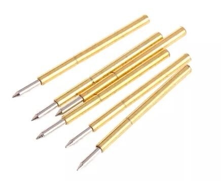 Proba de latón de 15A 4mm POGO Pin Dip Dorado de alta corriente
