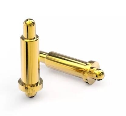 Alta precisión contacto de latón 4mm doble lado Pogo Pins Primavera cargada doble cabeza