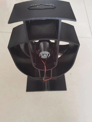 Ventilador de estufa alimentado por calor OEM ODM 0.01 mm Alu. Aplicación para el hogar ABS