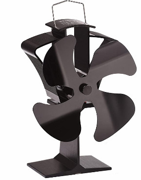 OEM ODM Ventilador de estufa con energía térmica 0.01mm Alu ABS Aplicación para el hogar