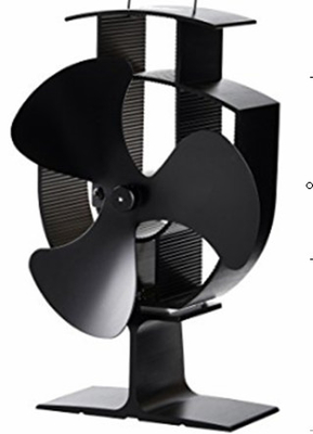 OEM ODM Ventilador de estufa con energía térmica 0.01mm Alu ABS Aplicación para el hogar