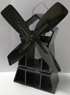 OEM ODM Ventilador de estufa con energía térmica 0.01mm Alu ABS Aplicación para el hogar