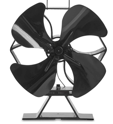 OEM ODM Ventilador de estufa con energía térmica 0.01mm Alu ABS Aplicación para el hogar