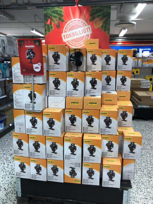 OEM ODM Ventilador de estufa con energía térmica 0.01mm Alu ABS Aplicación para el hogar